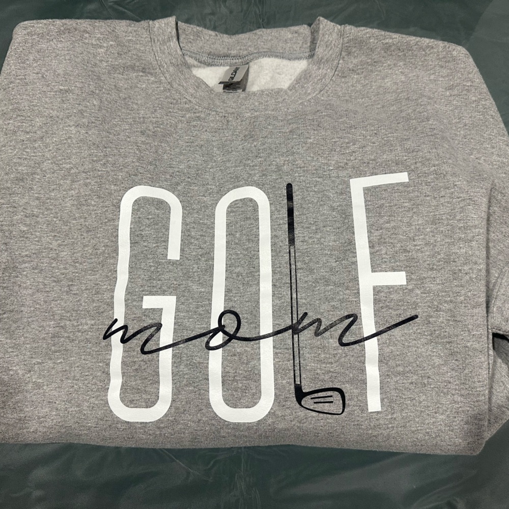 Gray Golf Graphic women’s Sweater